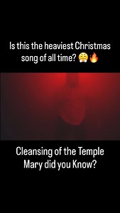 @cleansingofthetemple - Mary did you Know? This new Cleansing of the Temple single is so heavy that my editing app didn’t even allow me to put lyrics over it because it can’t detect anything being said 😂 Valid tbh… but sheeeeeeeesh if this isn’t the heaviest Christmas song I’ve ever heard 😤 These dudes are consistently putting out some of the filthiest music in our scene, and watching them grow as artists has been a genuine pleasure! Please watch til the very end because it only gets heavier a