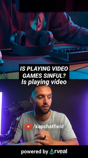 Is playing video games sinful? #jesus #bible #holyspirit #christianity #god | Kap Chatfield