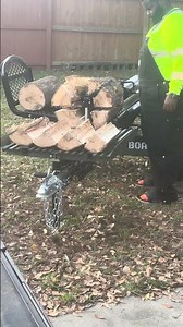 Full Boar 35 Ton splitting wood for the first time #woodsplitter #shorts #woodsplitting #firewood