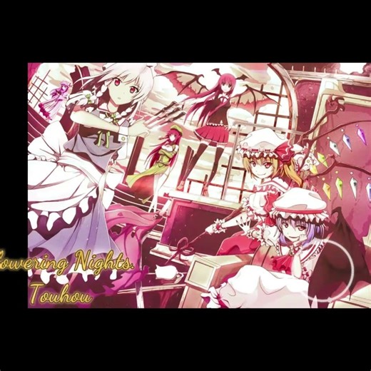 Sakuya's Theme - Flowering Night Remix [Lo-fi them Sakuya.] #shorts #shortvideo #touhou #remix