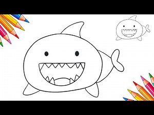 Fish Drawing Easy - How to Draw Fish from Beginners- Cartoon fish drawing
