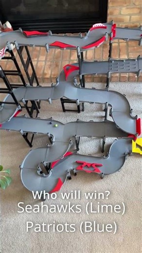 Marble Race Predictions Super Bowl Patriots v Seahawks