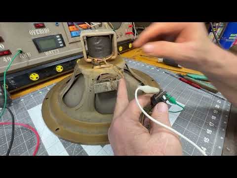 Pt 14 Recapping a Tube Radio. Checking out the Speaker and More Cleaning