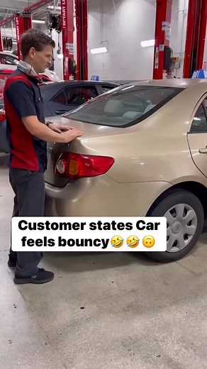 That’s what happens when 🚗 shocks quit and springs take full control. #shockabsorber #CoilSprings #suspension #mechanic #mechaniclife #garage #car #vehiclemaintenance #automotive #fyp | CarHax Fernando