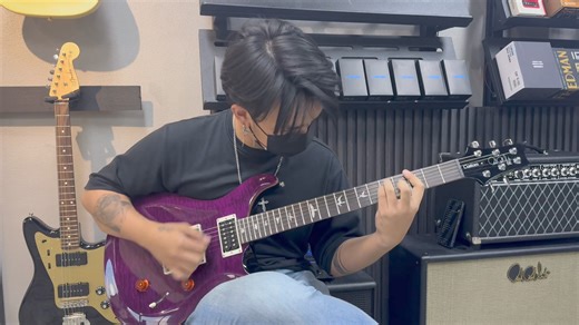 6K views · 102 reactions | PRS Custom 24 “Amethyst” Quilt SE Japan Release. Demo by Brendan Grey. #crispremiumguitars #cpgjapan | Cris Premium Guitars | Facebook