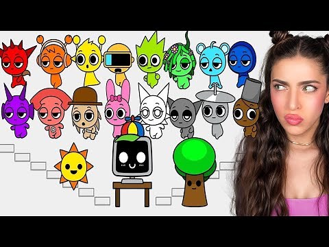 Sprunki INFINITE STAIRS!! (Sprunki OC ALL PHASES - COMPLETE)