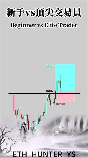新手追机会，高手等机会 #smc #trading #k棒 #btc #crypto #交易 #eth #交易策略 #交易信号 #交易课程 #技术分析 #技术 #策略 #k线 #k线教学