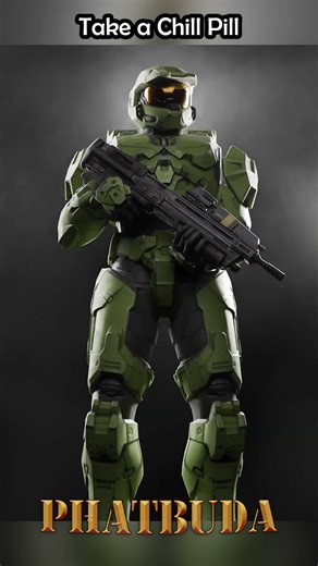 Take a chill pill! 😴 Halo Infinite Animation #halo #haloart #3danimation