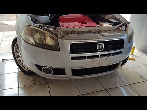 Como tirar Para-choque do Fiat Palio G4 , Strada , Siena , Weekend, rápido e fácil
