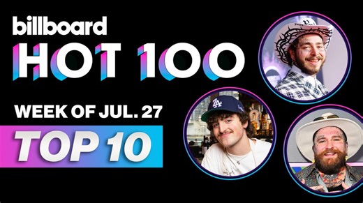 Billboard Hot 100 Top 10 Countdown for July 27,2024 | Billboard News