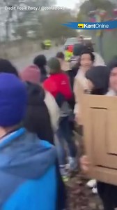 Just seven protesters turned up | KentOnline News