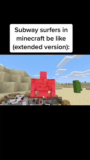 Subway Surfers in Minecraft Extended Version