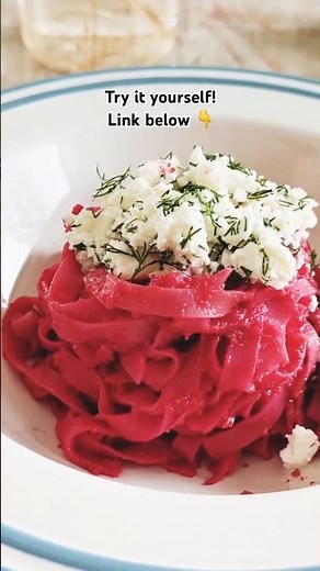 Beet It! Healthy Pasta in Seconds! #healthyfood #recipe #homemade #ytshorts #food #foodshorts