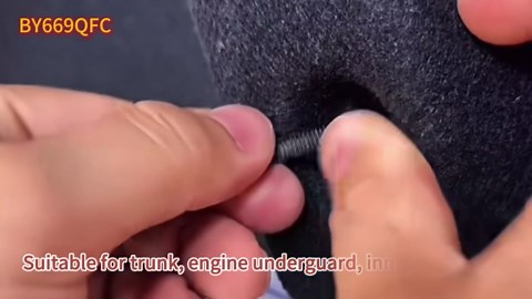 165PC Nylon Universal Cable Tie Buckle for Car Fender Trunk Repair, Automotive Zipper Clips,Heavy Duty Self-Locking zip ties with Pin & Button Design for car repair shop & Garage Use