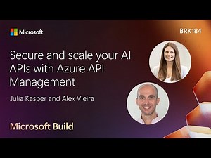 Secure and scale your AI APIs with Azure API Management | BRK184