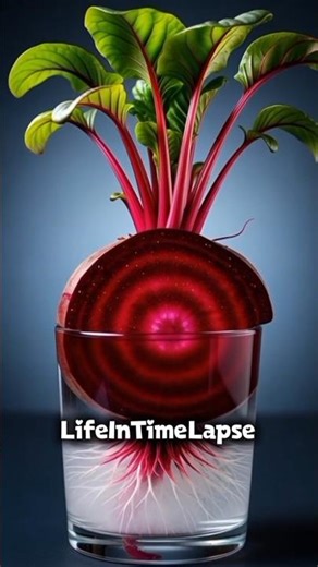 Beetroot Regrowth Explosion Timelapse#BeetrootGrowth #BeetGreens #PlantTimelapse