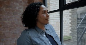 Portrait Female Looking Camera Stock Footage Video (100% Royalty-free) 3458819543 | Shutterstock