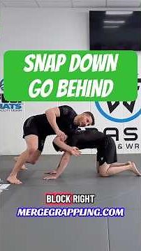 Snap Down Go Behind | Wrestling Drills