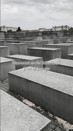 Memorial to the Murdered Jews of Europe. #ww2history
