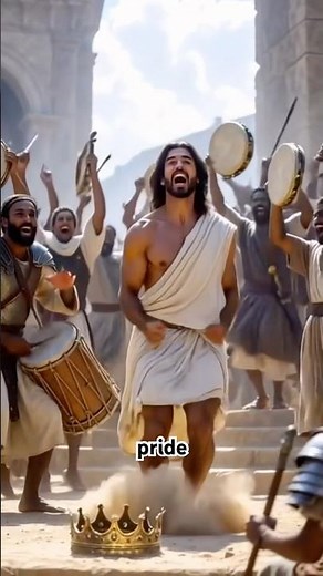 The King of Israel 😲Looked Embarrassing | David Dances / #shorts #god #history