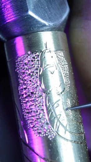 Pen making - brass overlay engraving #penmaker #engraver #penengraver #penengraving