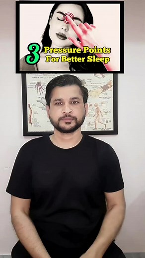 182K views · 4.6K reactions | Press 3 Pressure Points for Better Sleep | Dr.Nishant Gautam | Facebook