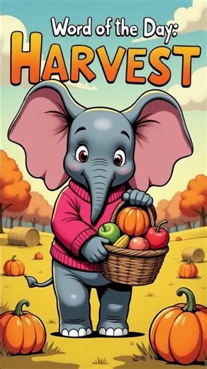 🌽 Tiki’s Word of the Day: Harvest | Learn About Fall Foods & Farms