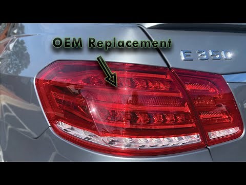 How To Replace the Rear Taillight(s) On A 2010-2016 E350