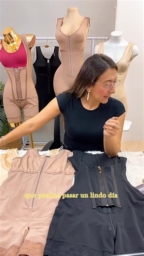 SY Fajas 1count Bodysuit Shapewear for Women, Fajas, Lace Trim Tummy Control Body Shaper, Zipper Open Bust Jumpsuit, Colombian Shapewear