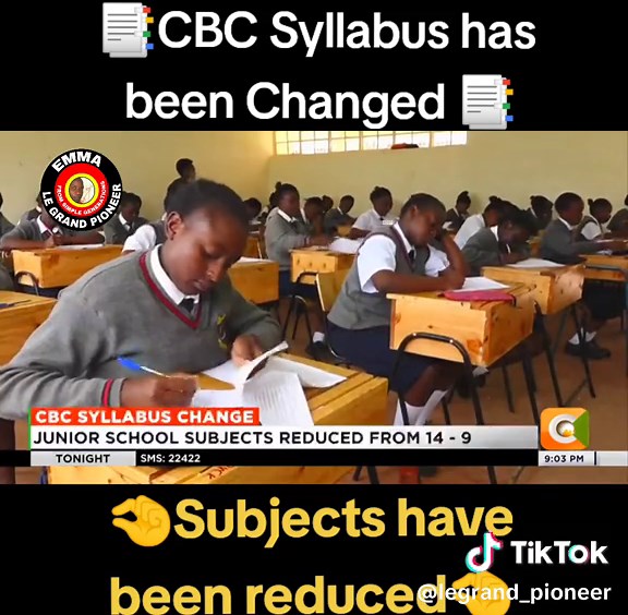 CBC Curriculum Update: Subject Reductions Announced