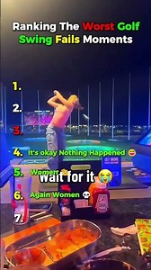 Worst Golf Swing Fails EVER Ranked 💀