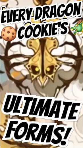 Every Dragon Cookie's ULTIMATE FORMS REVEALED! #Shorts #CookieRun #CookieRunOvenBreak #CROB #Update