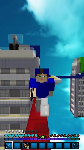 he didn't expect that#hypixelbedwars#posechallenge#minemenclub#minecraft#bozo