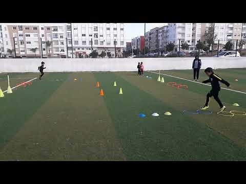 exercice de coordination motrice chez les petits joueurs