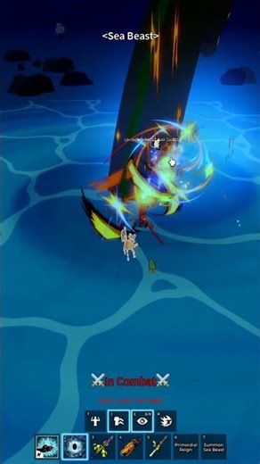 This Sea Beast Build is BROKEN in Blox Fruits #bloxfruits #shorts