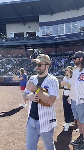 18K views · 757 reactions | Beautiful day to be at Sloan Park & even cooler to be able to throw the opening pitch at a Cubs Spring Training game. | Trampled by Turtles | Facebook