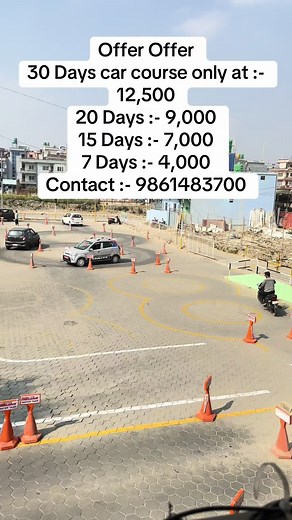 Driving Course Offers at Kathmandu Driving School