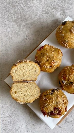 No Flour, Savory Muffins, Soft & Fluffy, gluten and dairy free✨ Bake it Easy 09 #easyrecipe