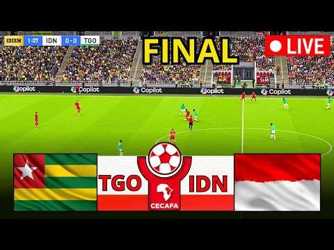 INDONESIA vs TOGO | CECAFA CUP | TENSION