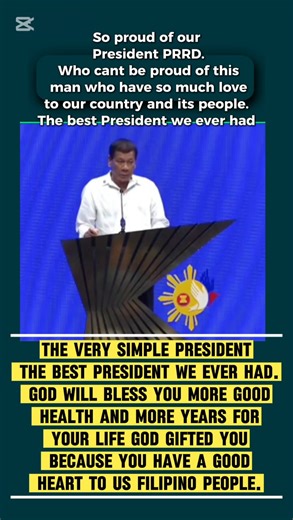 761K views · 37K reactions | 31st ASEAN SUMMIT  The very simple President the best president we ever had. God will bless you more good health and more years for your life God gifted you because you have a good heart to us Filipino people. #THEBESTPRESIDENTINPHILIPPINES  RODRIGO ROA DUTERTE GOAT  #DUTERTELEGACY #SOLIDSUPPORTERS #DU30 #DU30FOREVER #EVERYONEFOLLOWERS #ASEANSummit #hilights Rem Sabandal | Echee G EdrallagChe | Facebook