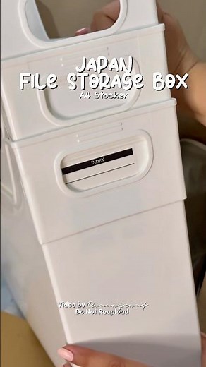 [RECOS] File Storage Box A4 | annajeanf