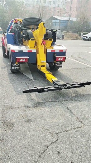 Various types of tow truck and road rescue vehicles have been prepared by the factory