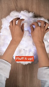 Learn how to create your own #HanDIYman Cloud Lamp using only a few home items! Check this out! 🌩 | Handyman