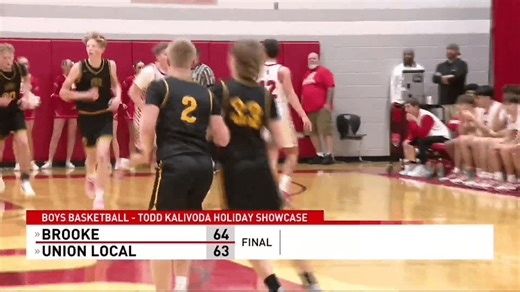 12.27.25 Highlights: Brooke vs. Union Local boys hoops