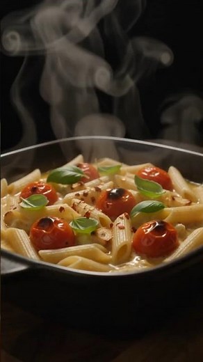 Baked Feta Pasta Recipe | The Viral TikTok Pasta (Easy One-Pan Dinner) #asmr #comfortfood