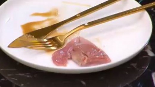 Pete devastated after dishing up raw quail (MasterChef)