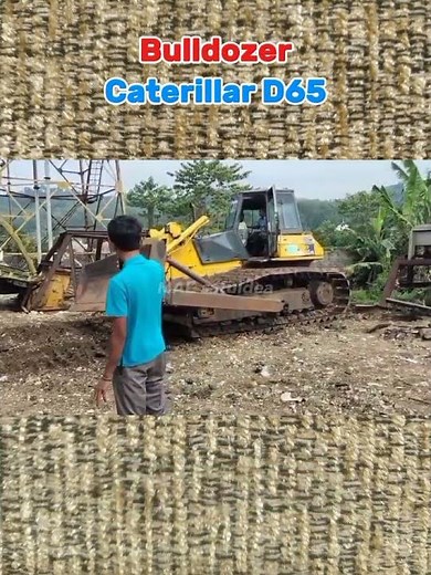 Test Hydraulic Blade Bulldozer Caterpillar D65