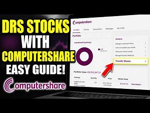 How to transfer stocks using DRS with Computershare - Quick Tutorial