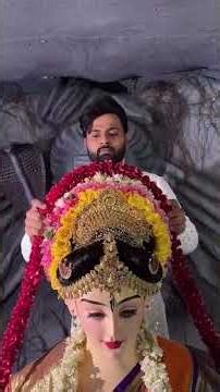 🙏🌹🌺माता का सोलह सिंगार होते हुए🌹🌺🙏#short video# viral video#facts