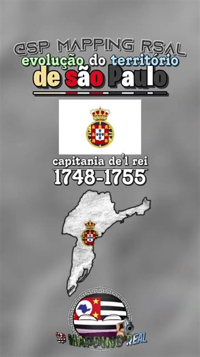 evolução do território de SP [vol 2]•| #mapping #mapper #countryballs #geoportal #memes #mapguide